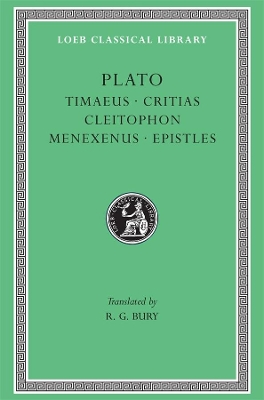 Timaeus Critias Cleitophon Menexenus Epistles book