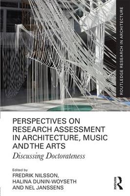 Perspectives on Research Assessment in Architecture, Music and the Arts book