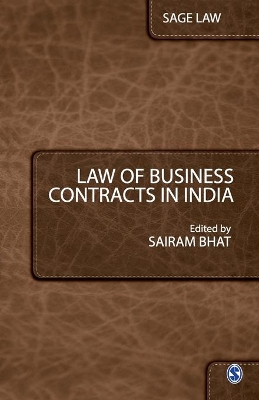 Law of Business Contracts in India by Sairam Bhat