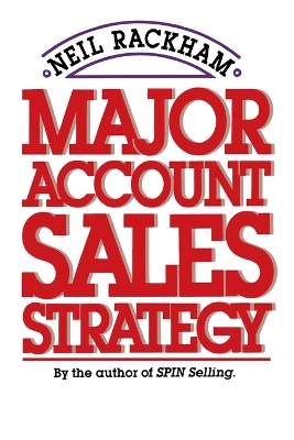Major Account Sales Strategy (PB) book