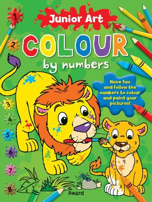 Lion: Colour By Numbers book