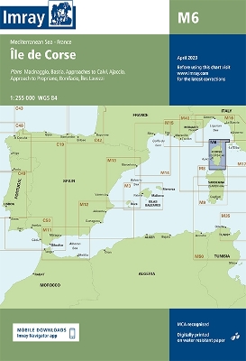 Imray Chart M6: Ile de Corse book