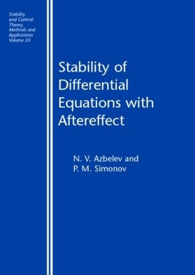 Stability of Differential Equations with Aftereffect book