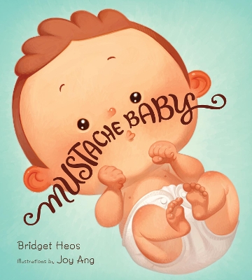 Mustache Baby book