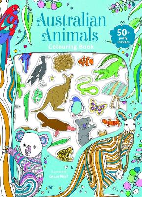 Australian Animals - Puffy Sticker book