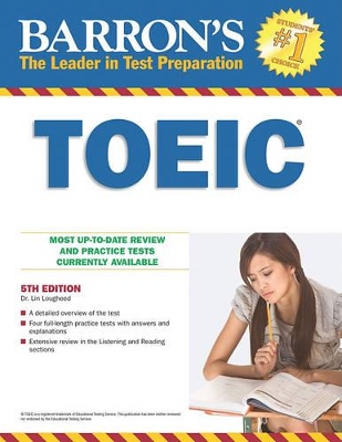 Barrons Toeic Test 5th Ed Book Only book