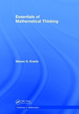 Essentials of Mathematical Thinking book