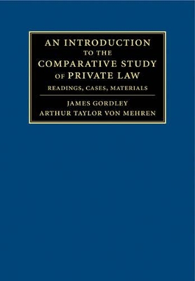 Introduction to the Comparative Study of Private Law book