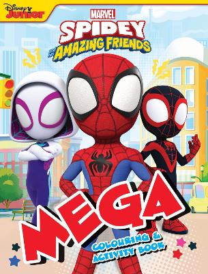 Spidey and His Amazing Friends: Mega Colouring Book book