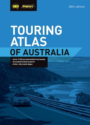 Touring Atlas of Australia 28th ed by UBD Gregory's