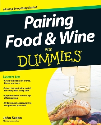Pairing Food & Wine for Dummies book