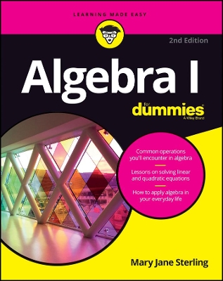 Algebra I for Dummies, 2nd Edition book