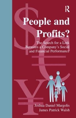 People and Profits? by Joshua Daniel Margolis