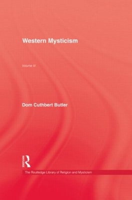 Western Mysticism by Butler