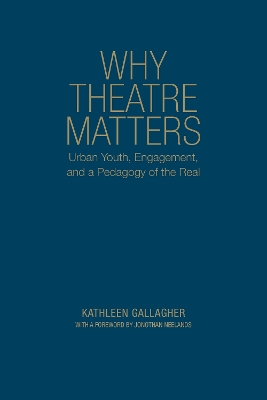 Why Theatre Matters book