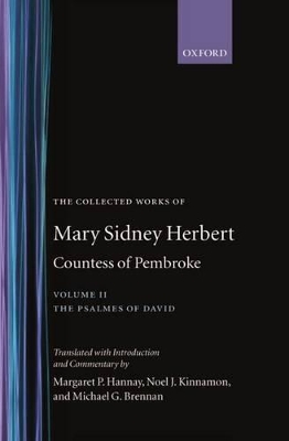 Collected Works of Mary Sidney Herbert, Countess of Pembroke: Volume II: The Psalmes of David book