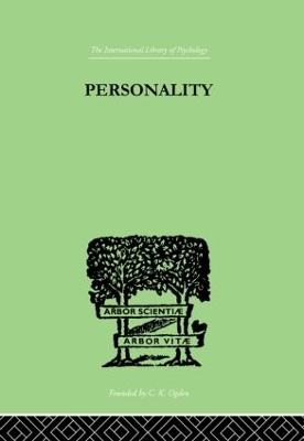 Personality by R G Gordon