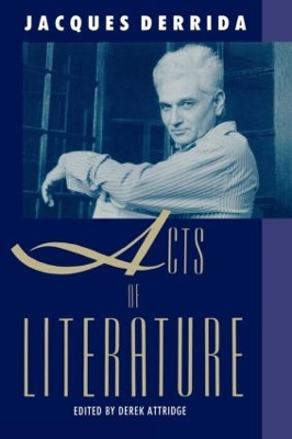 Acts of Literature book