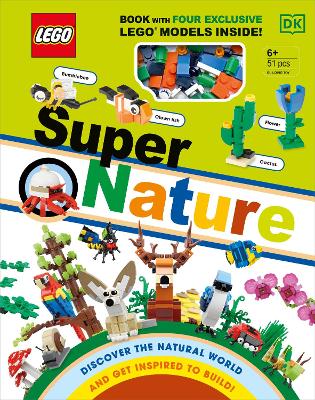 LEGO Super Nature: Includes Four Exclusive LEGO Mini Models book