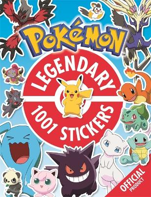Official Pokemon Legendary 1001 Stickers book