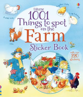 1001 Things to Spot on the Farm Sticker Book by Gillian Doherty