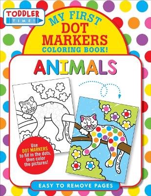 Animals Dot Markers Coloring Book book