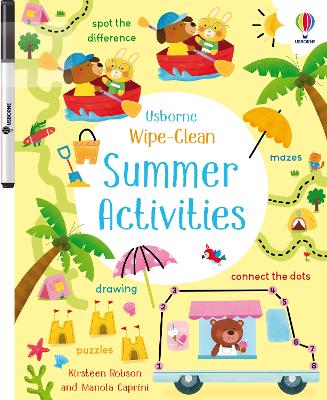 Wipe-Clean Summer Activities by Kirsteen Robson