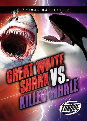 Great White Shark VS Killer Whale by Thomas K Adamson