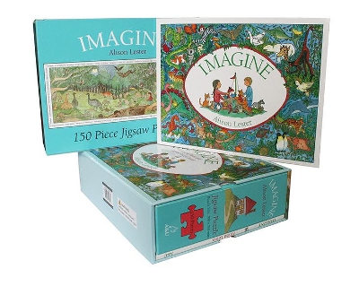 Imagine Book and Jigsaw Puzzle book