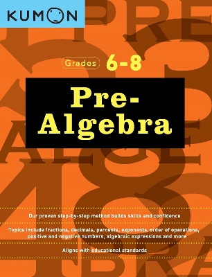 Pre-Algebra Workbook book