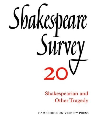 Shakespeare Survey book