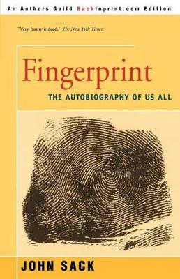 Fingerprint: The Autobiography Of Us All book