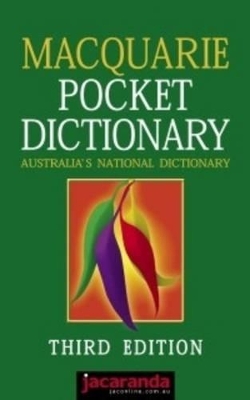 The Pocket Macquarie Dictionary book