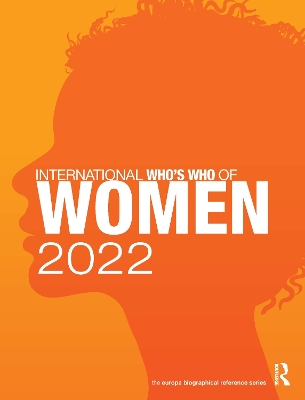 International Who's Who of Women 2022 book