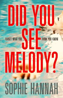 Did You See Melody? by Sophie Hannah