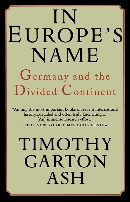 In Europe's Name book