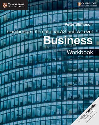 Cambridge International AS and A Level Business Workbook book