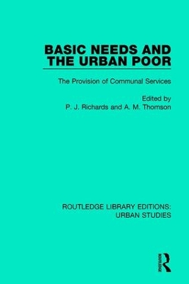 Basic Needs and the Urban Poor book