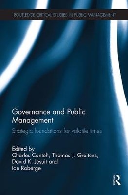 Governance and Public Management by Charles Conteh