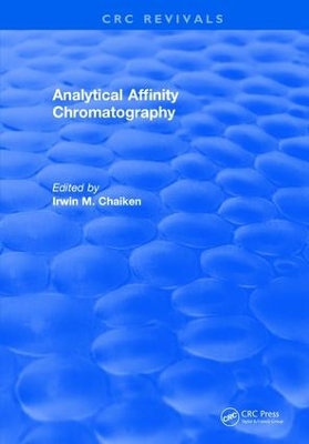 Analytical Affinity Chromatography book