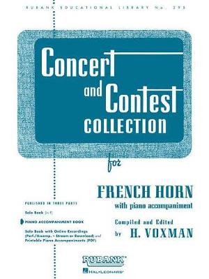 Concert and Contest Collection for French Horn book