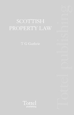 Scottish Property Law book