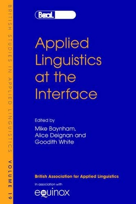 Applied Linguistics at the Interface book