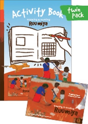 Tracking and Hunting Ruumiya + Activity Book: Sections: Fun with Words; Grammar; Comprehension; Art & Culture; Science book