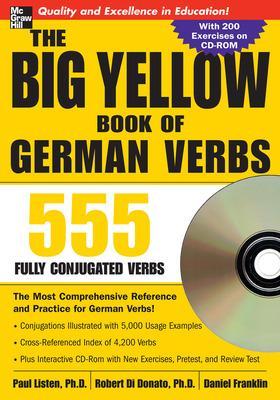 The Big Yellow Book of German Verbs (Book w/CD-ROM) book