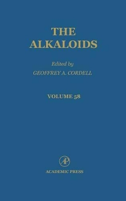 The Alkaloids by Geoffrey A. Cordell