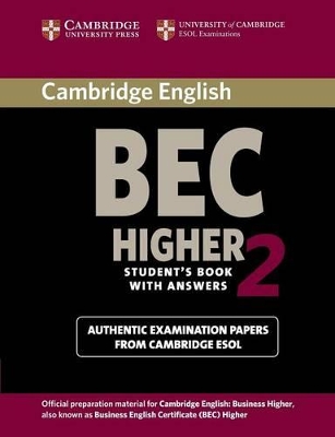 Cambridge BEC Higher 2 Student's Book with Answers book