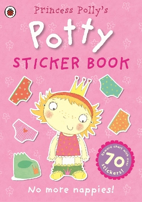 Princess Polly's Potty sticker activity book book