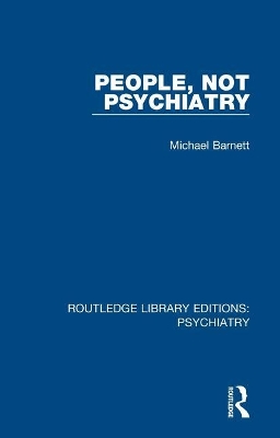 People, Not Psychiatry book