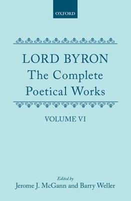 Complete Poetical Works: Volume 6 book